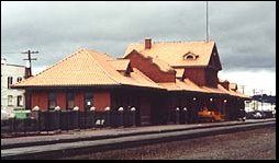 This is our rennovated, century-old train depot.